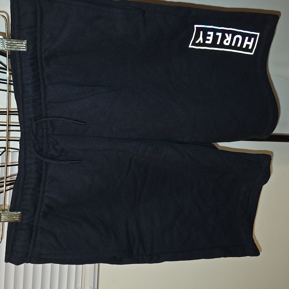 Hurley Charcoal Sweat Shorts Mens Size Medium (Jacqueline #3)